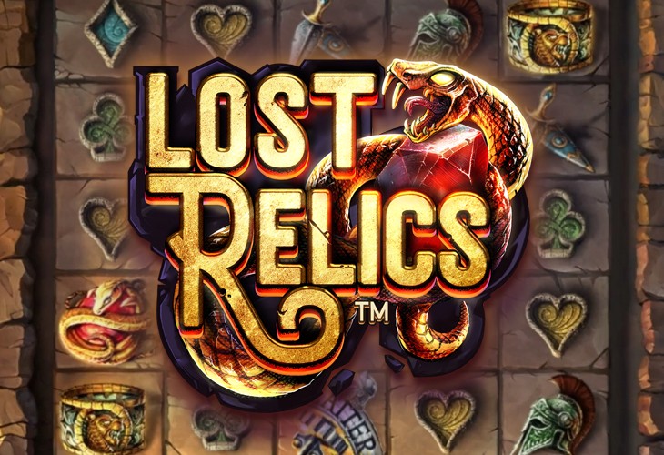 Lost Relics - NetEnt slot at Dreams Casino Casino