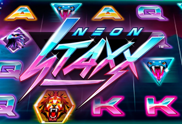 Neon Staxx - NetEnt slot at Dreams Casino Casino