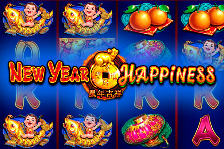 New Year Happiness - Ruby Play slot at Dreams Casino Casino
