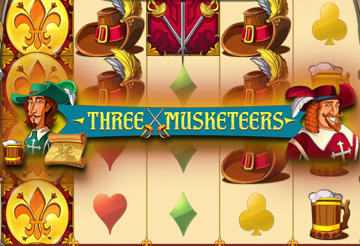 Three Musketeers - Red Tiger Gaming slot at Dreams Casino Casino